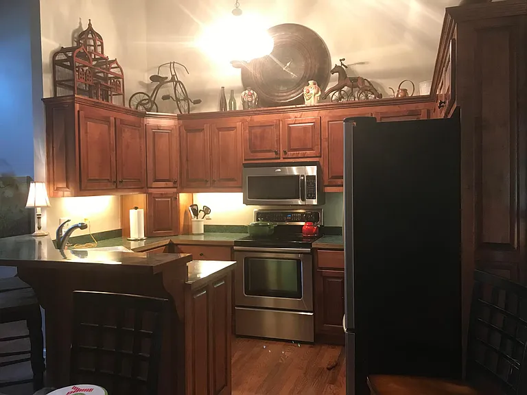 Well equipped kitchen