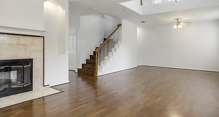 Downstairs - Front Entry Dining Room & Living Room/Flex Space