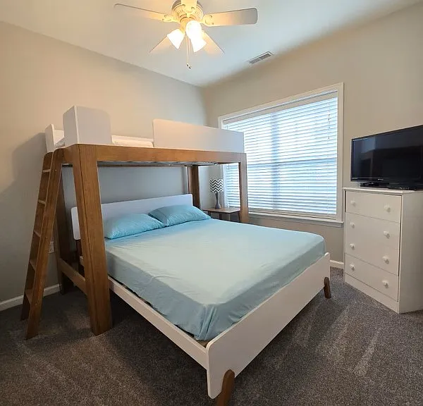 Bedroom 2 with bunk bed