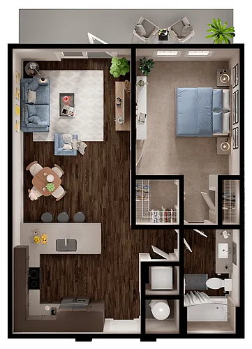 Floor plan A3p