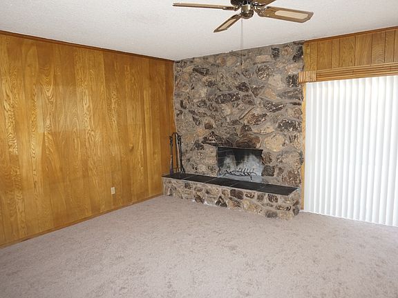 Den with Fireplace