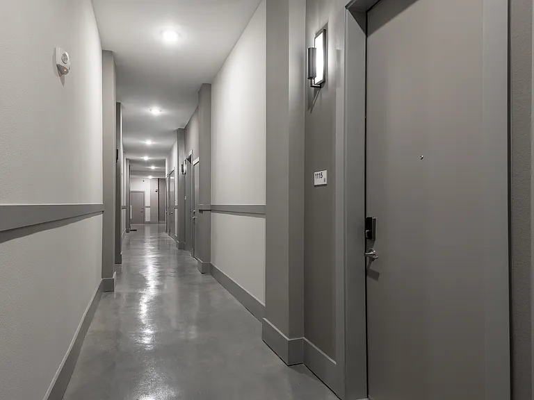 Enclosed Resident Corridor
