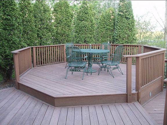 View of Deck in Back