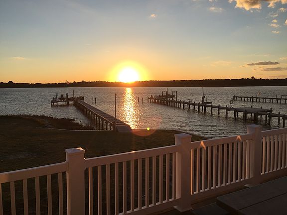Sunset from porch