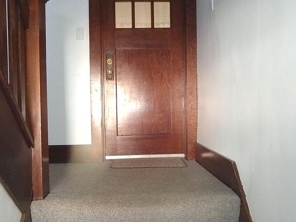 Private secured interior entrance