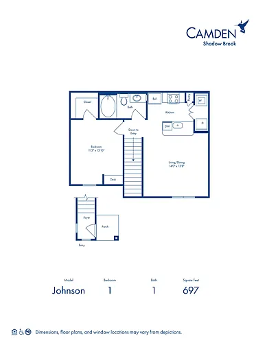 Floor plan Johnson