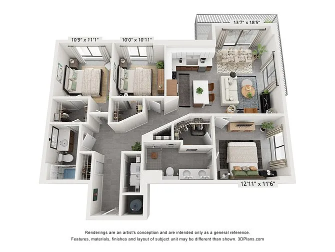 Floor plan C3