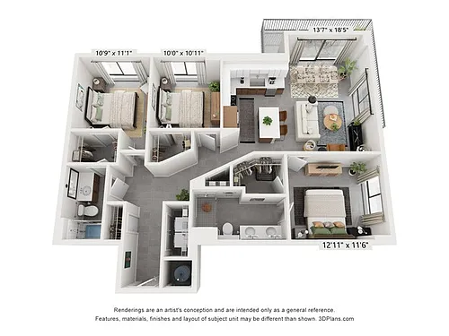 Floor plan C3