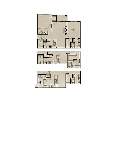 Floor plan B3C