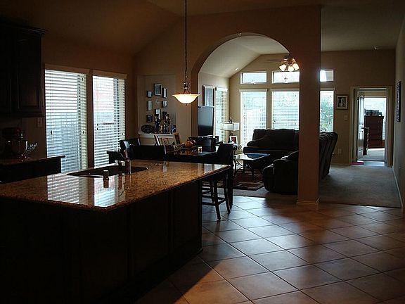 Huge island! Granite cabinets! Stainless appliances!