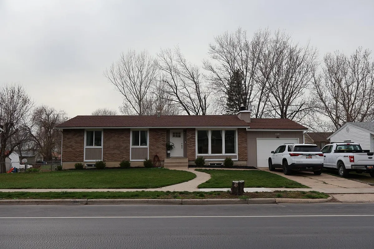 Front of the home - 1681 N 600 W