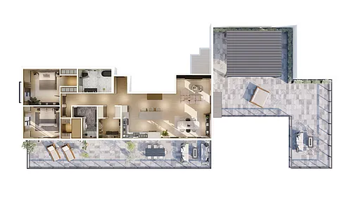 Floor plan Penthouse