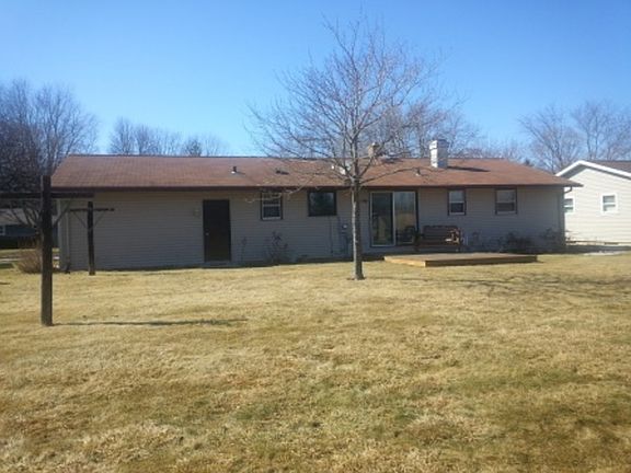 Backyard view from field