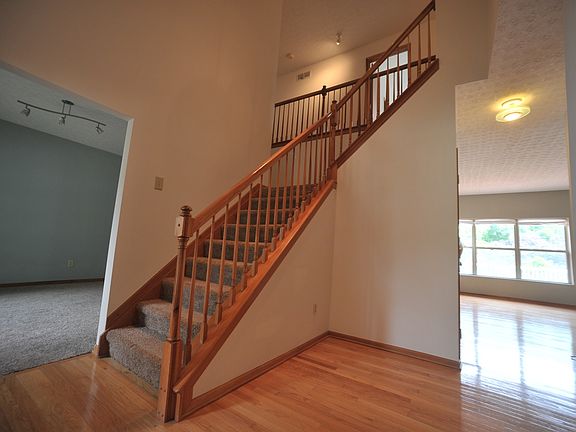 18' ceiling in foyer