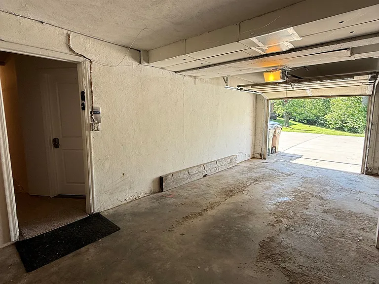 Enter's property through basement
