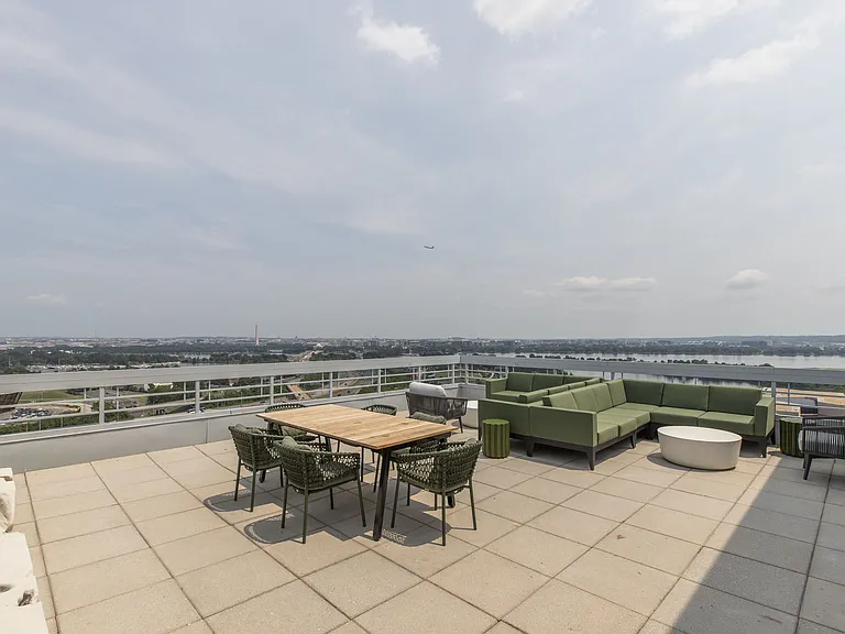 Updated rooftop deck