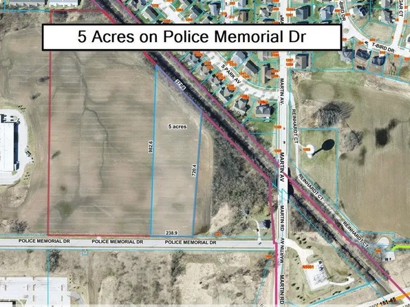 Police Memorial Dr, Fond Du Lac, WI 54935