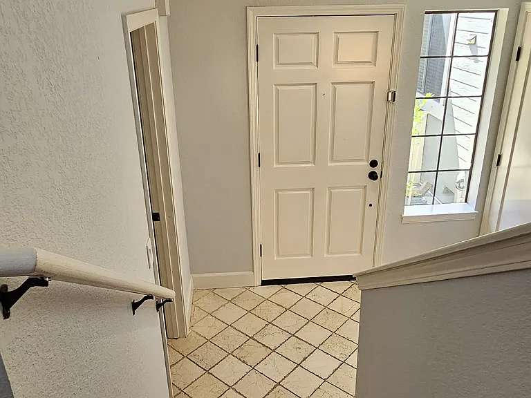 Stairs.