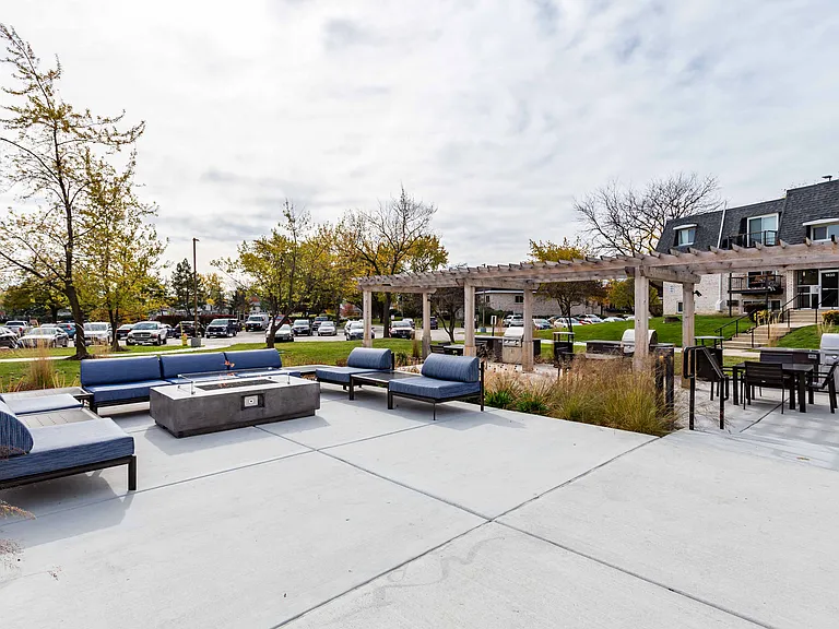 Outdoor Terrace with Grills & Fire Pit