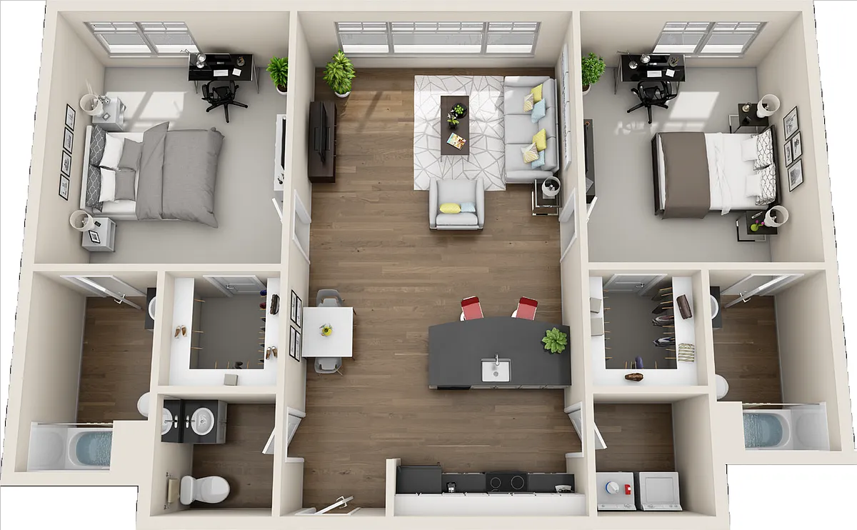 Floor plan B120