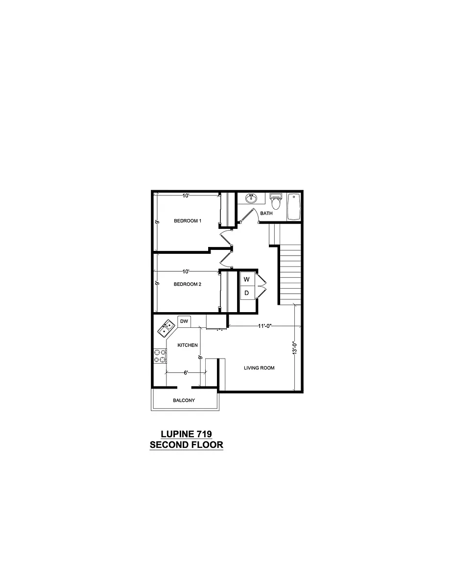 Floor plan 5X2