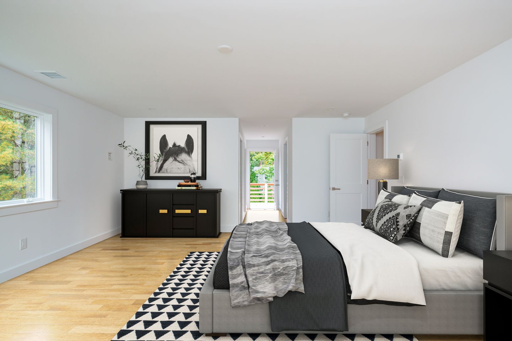  Primary Bedroom-Virtual Staged Furnishings