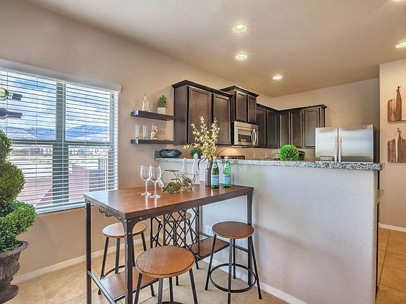 Breakfast area with natural light flowing in.
