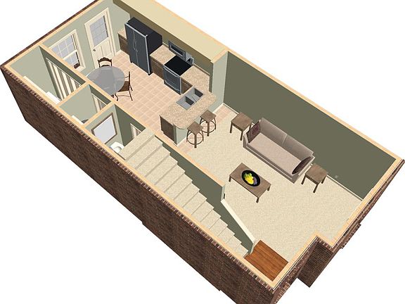 Willow First Floor Rendering