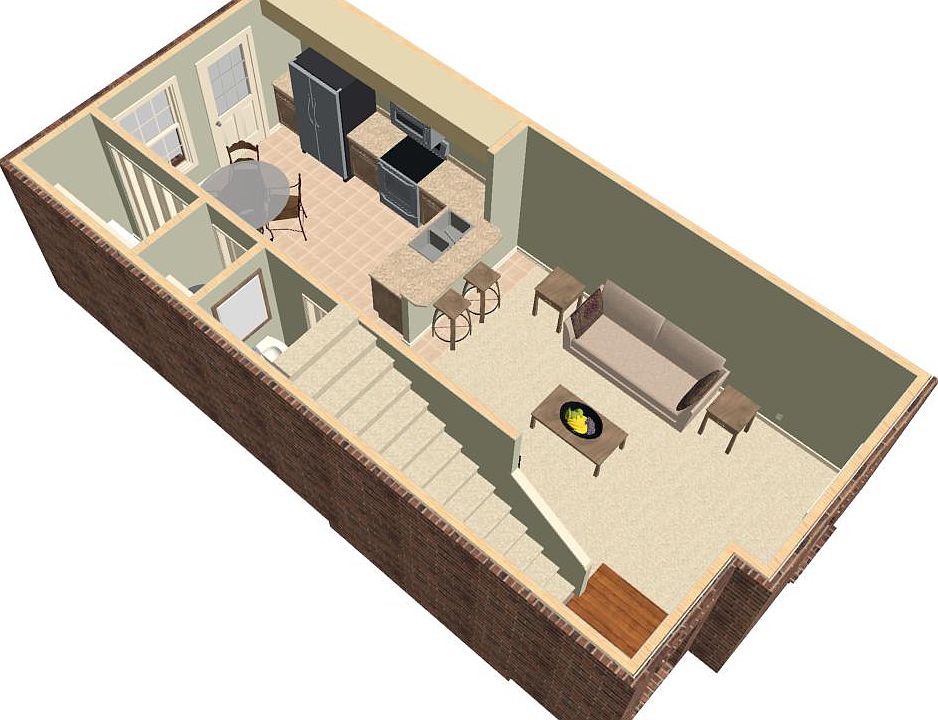 Willow First Floor Rendering