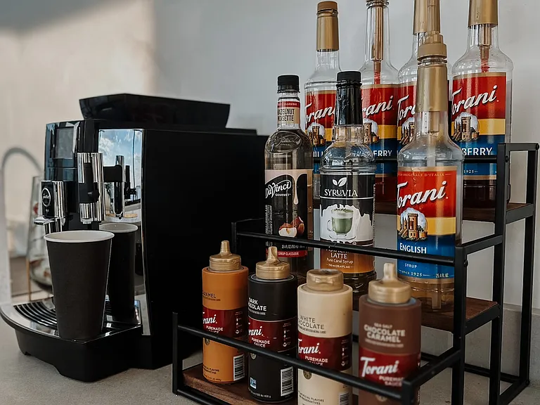 Coffee Bar Coffee Bar & Reservable Kitchenette