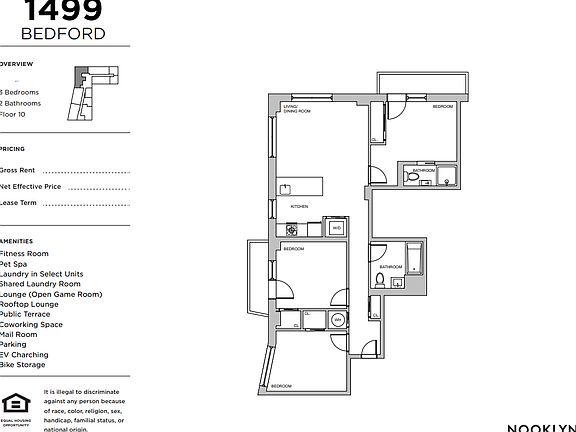 2nd image of 1499 Bedford Ave #10V