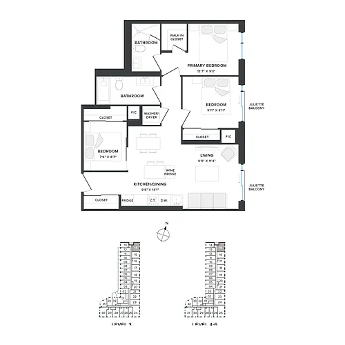 Floor plan 515