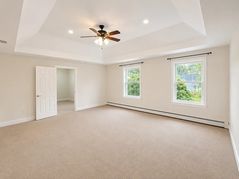 Primary bedroom (pictured empty)