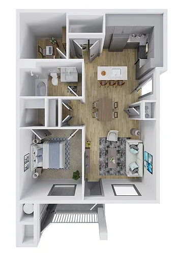 Floor plan A1