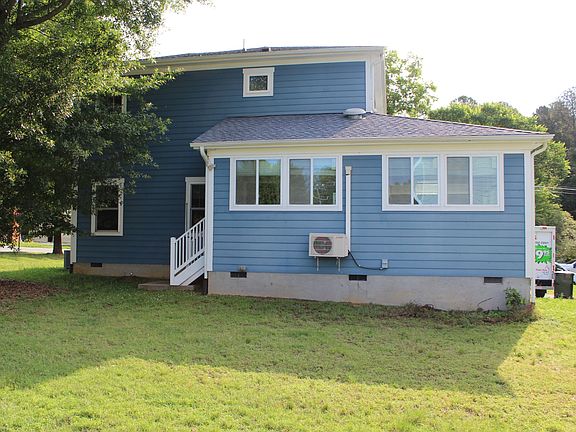 Backside of home