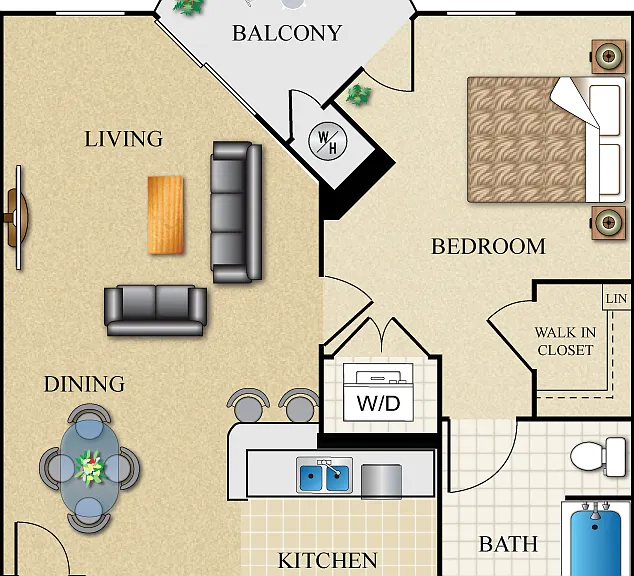 B Floorplan Diagram