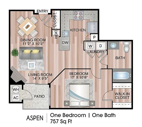 Floor plan Aspen
