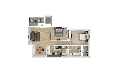 Floor plan Elm - Renovated