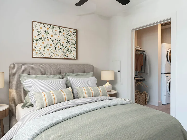 Carpeted Bedroom