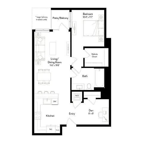 Floor plan A4