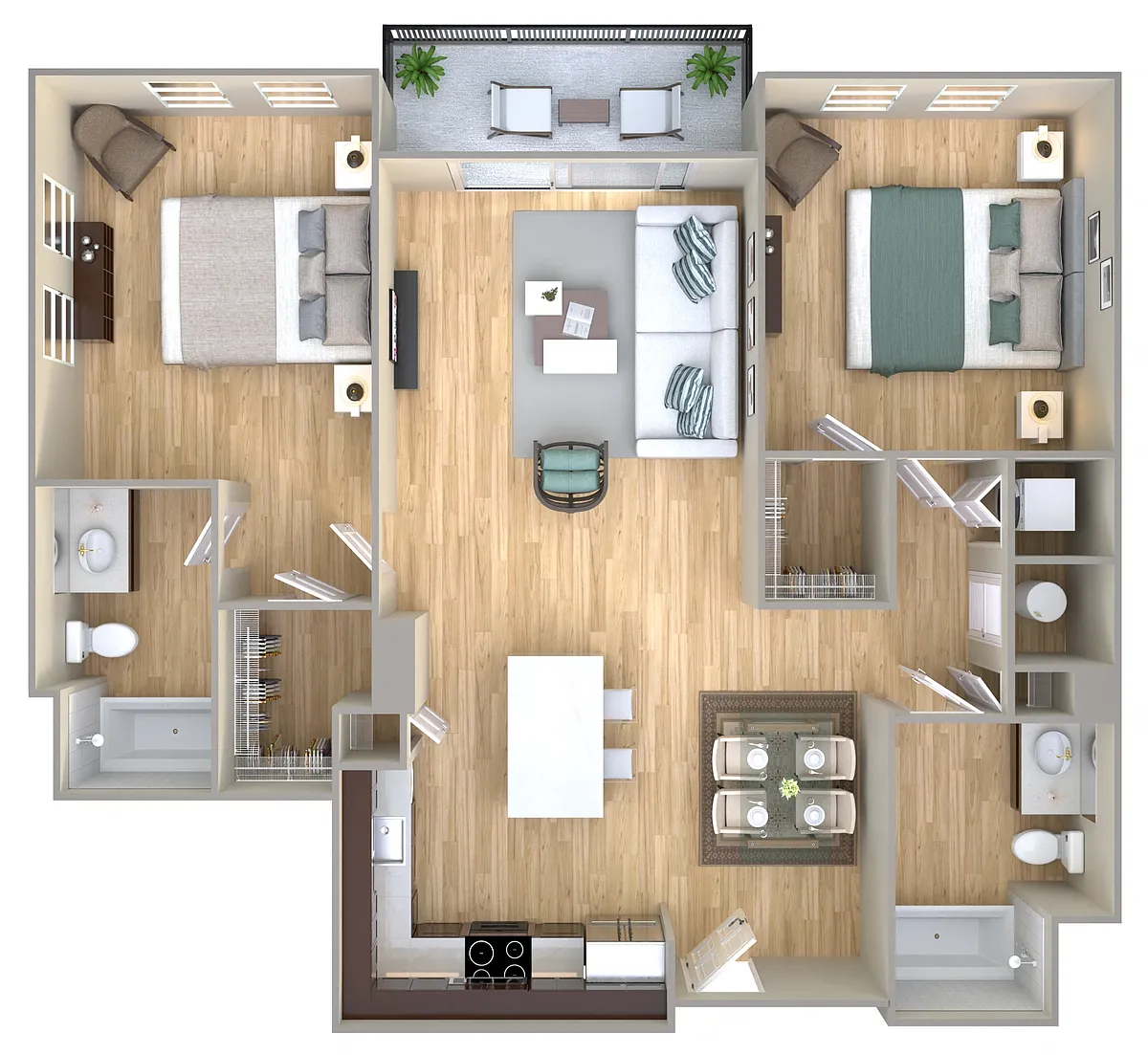 Floor plan Coral