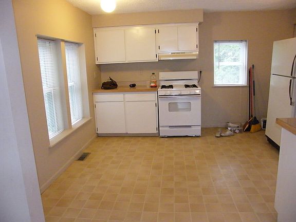 Part of kitchen (new floor to be installed June 1)