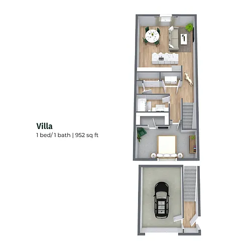 Floor plan Villa