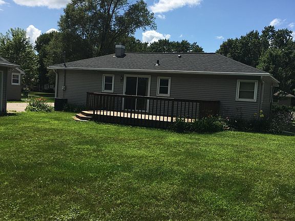 Backyard, Deck, and House