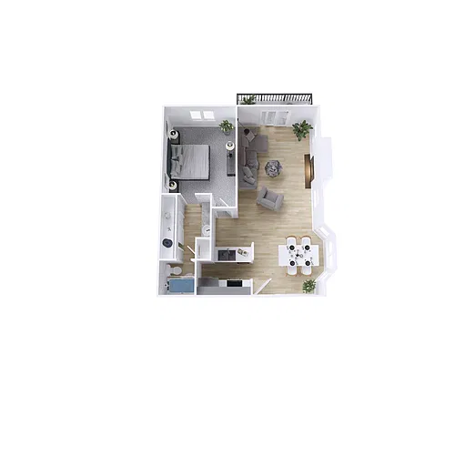 Floor plan A2 Renovated