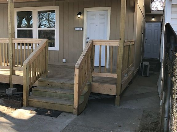 Front of House and back door