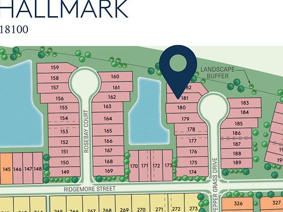 Location of this home within Arbor Oaks