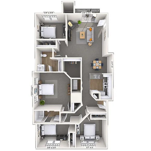 Floor plan Bellerive