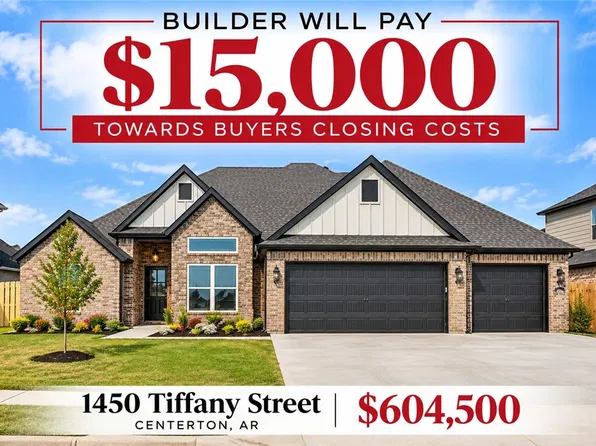 1450 Tiffany St, Centerton, AR 72719