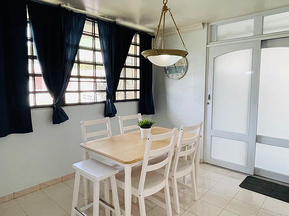 Dining and side carport entrance